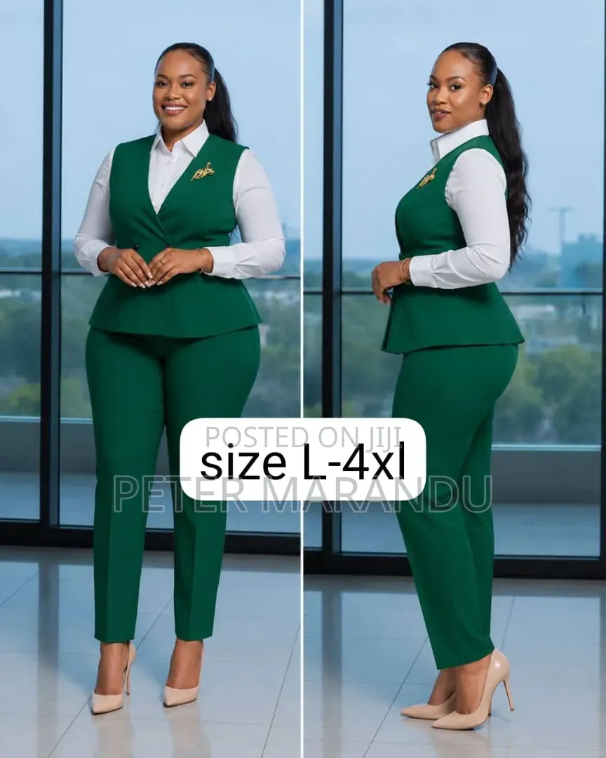 Suti Za Kike Za Nguvu (Women's Vest Suit Sets)