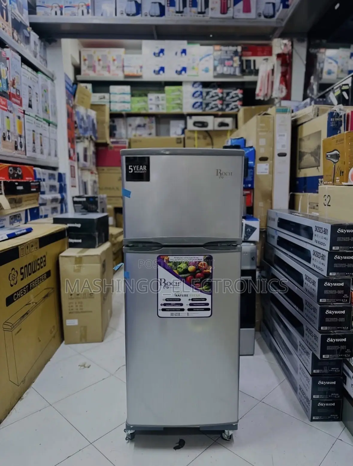 110 Liters Roch Fridge || RFR-135DT-J