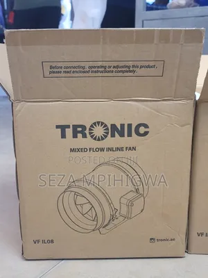 Tronic in-Line Duct Exhaust Fan 8-Inch (Model: VF IL08