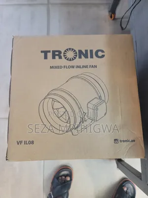 Tronic in-Line Duct Exhaust Fan 8-Inch (Model: VF IL08