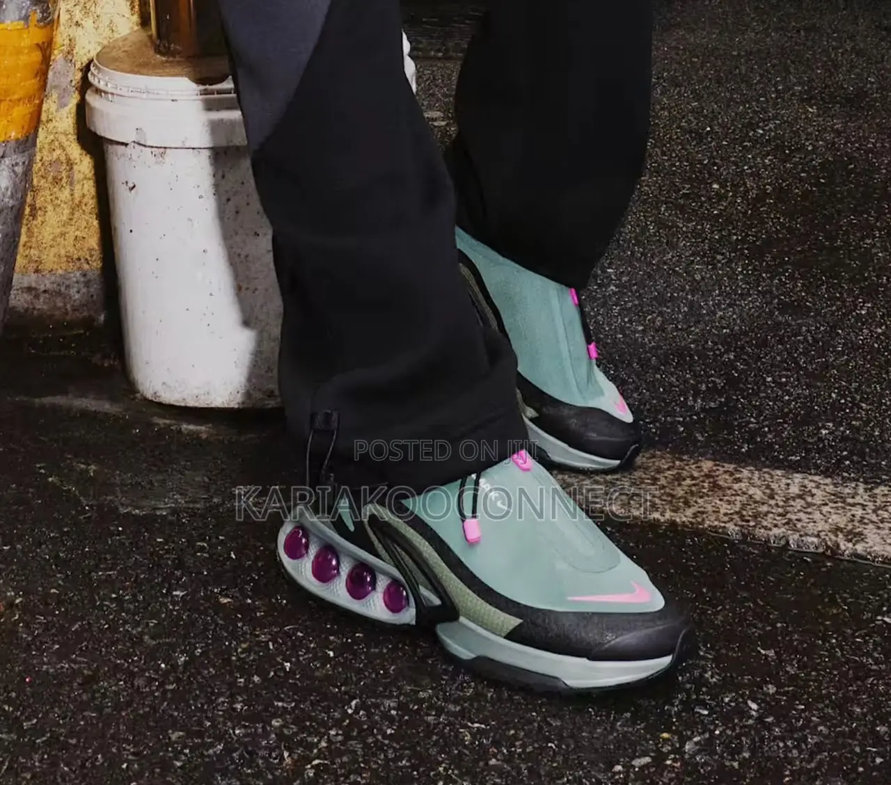 Nike Air Max Bubble-Sole Sneakers