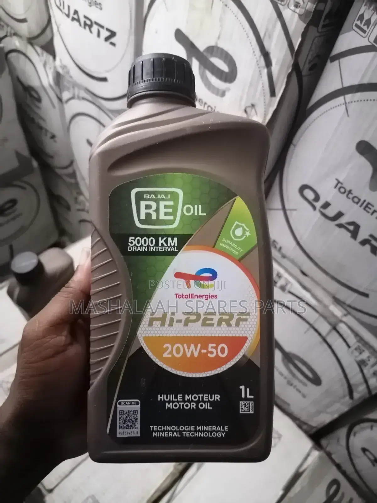 Total 4t Motorcycle Oil 1l