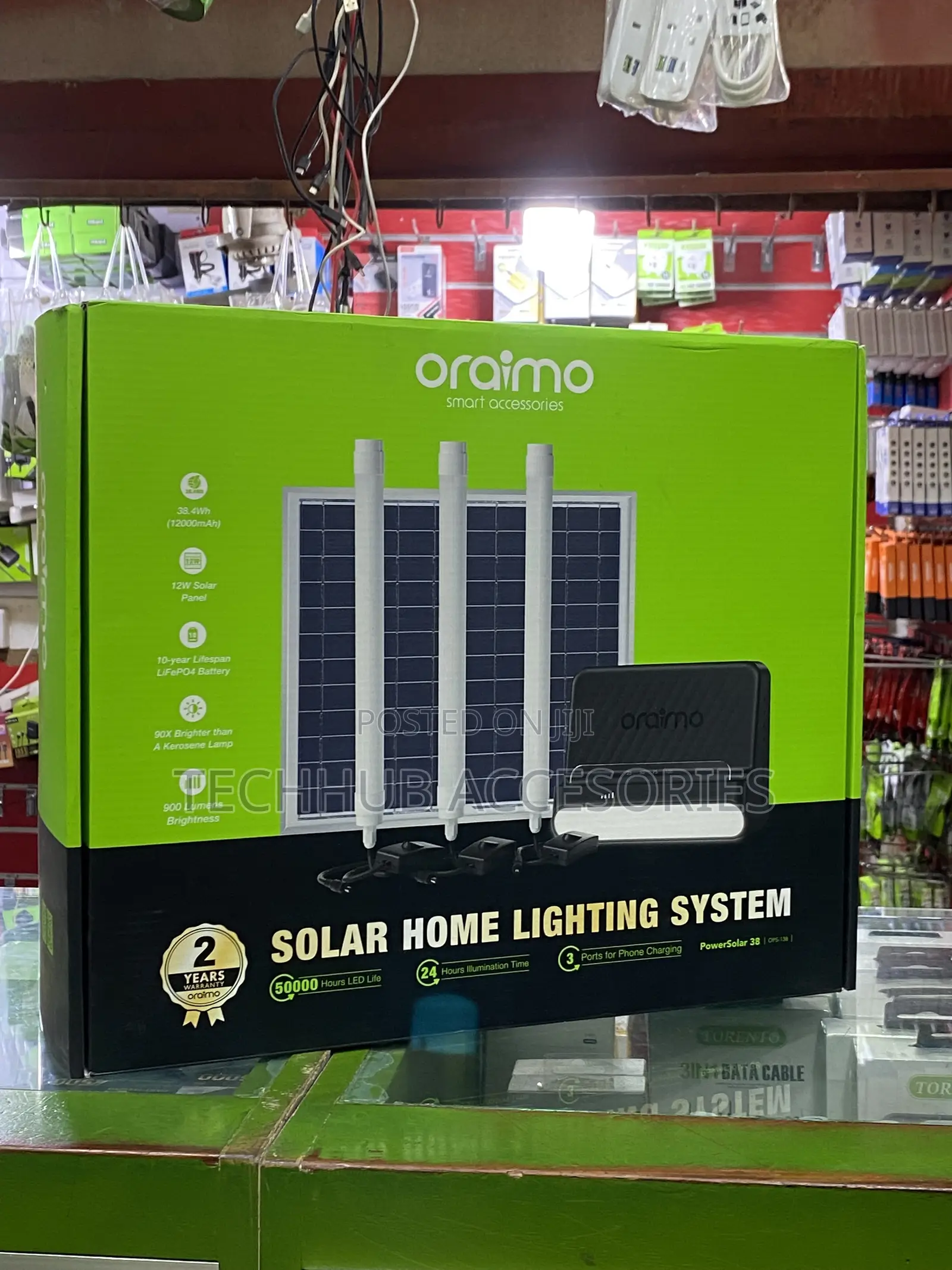 Oraimo Powersolar 38 Fast-Charger 12w Solar Panel