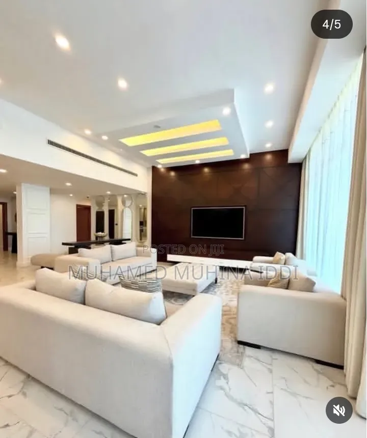 Furnished 4bdrm Apartment in Masaki for rent