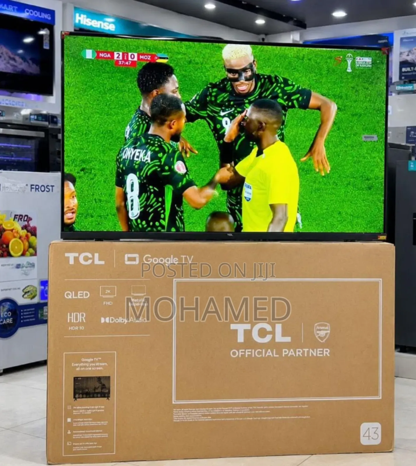 Writing
🔥🔥 TCL 43” Smart Qled TV