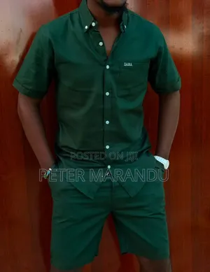 Men's ZARA 2-Piece Short Set)