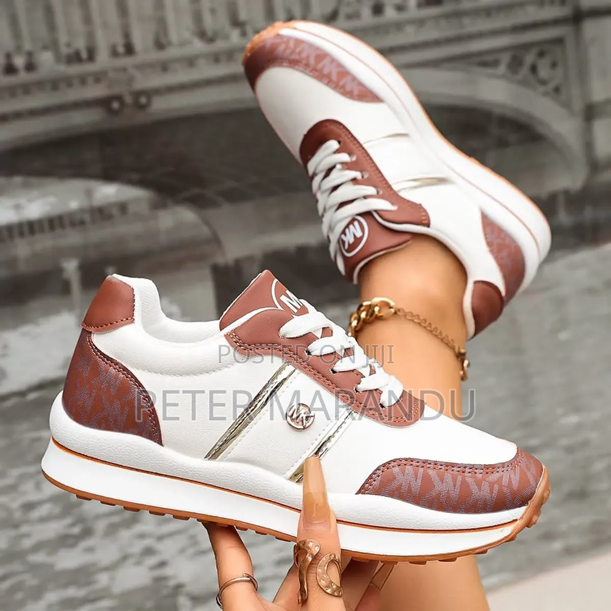Raba Za Kike Za Michael Kors (MK Fashion Casual Sneakers)