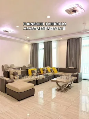 Furnished 3bdrm Apartment in Msasani for rent