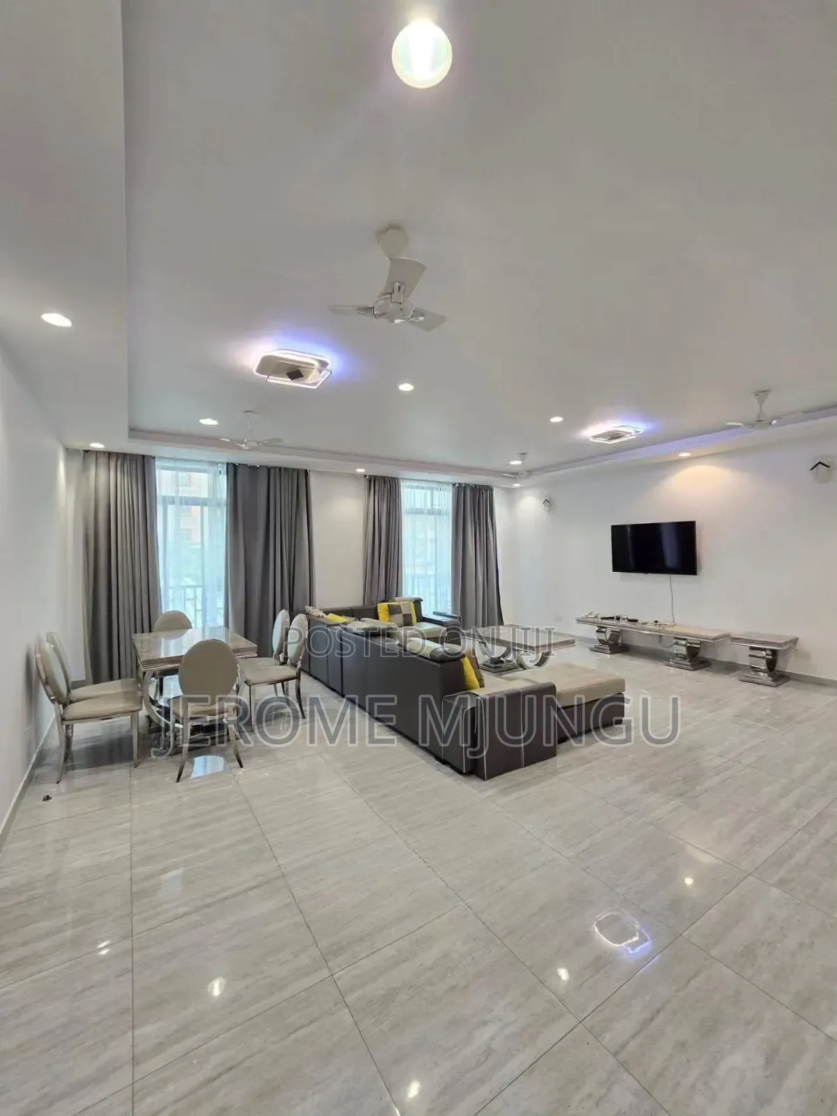 Furnished 3bdrm Apartment in Msasani for rent