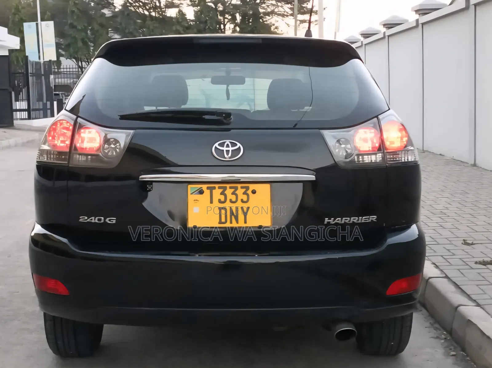 Toyota Harrier 2009 Black