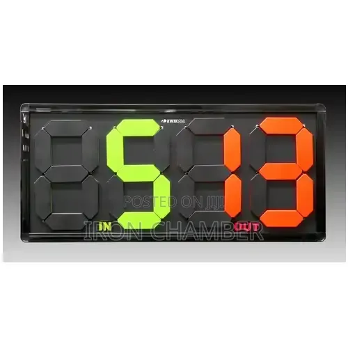 Football Substitution Board