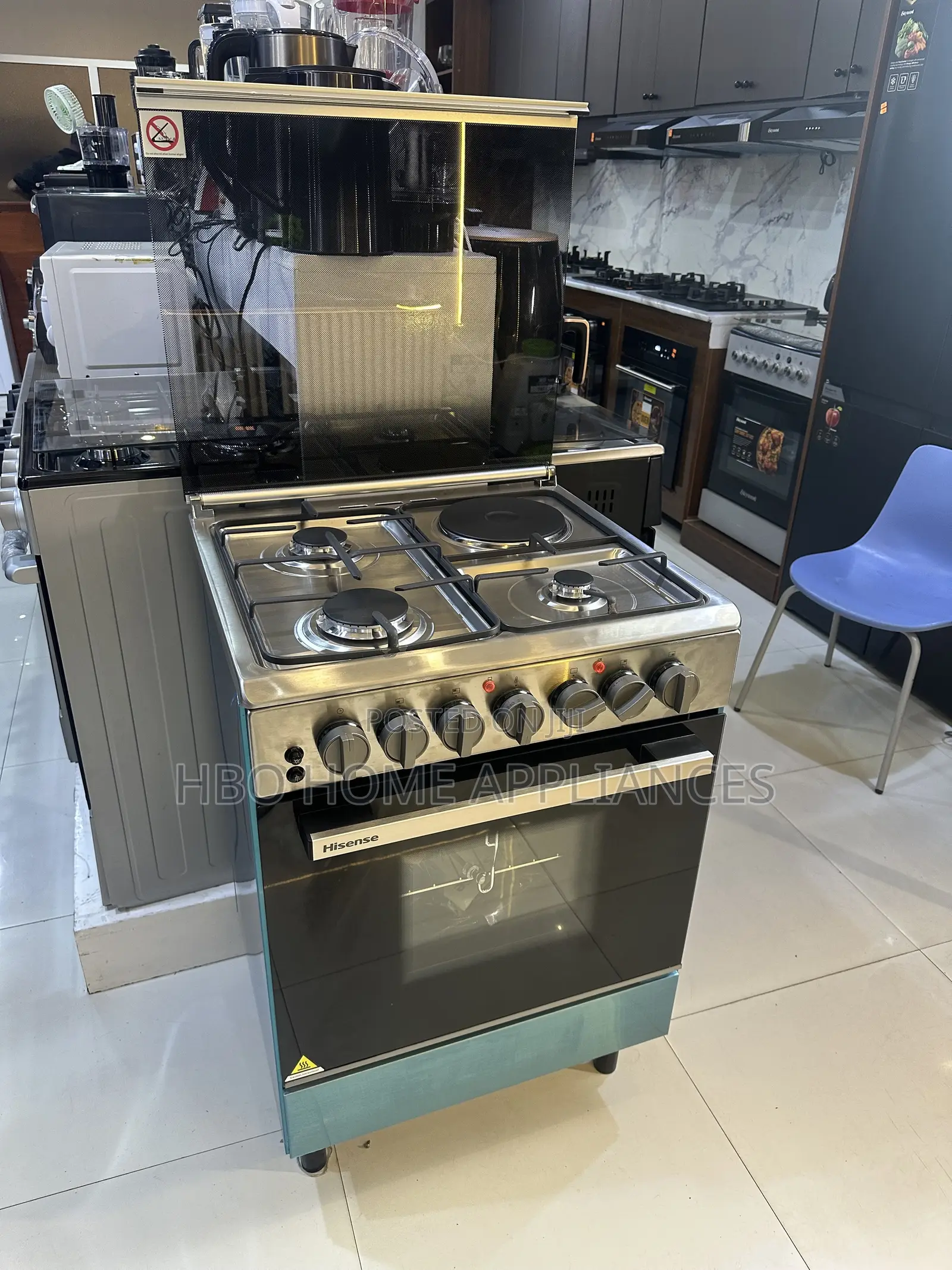 Hisense Cooker Gas +Electric (60x60)