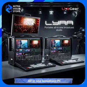 Live Gear Lyra Ultimate Portable All in One Broadcast Studio PC