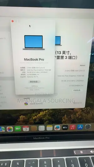 Laptop Apple MacBook Pro 2020 16GB Intel Core i5 SSD 512GB