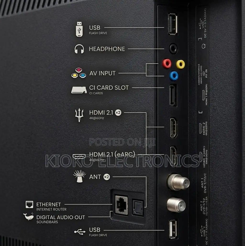 75”hisense Smart 4k Model:75a6q