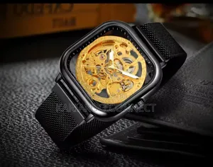Black Gold Fossil Watch