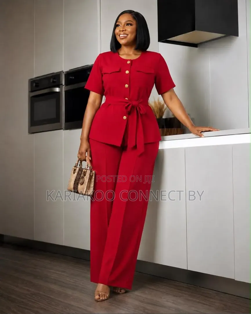 Women's 2-Piece Short Sleeve Safari Style Suit Set🔥👗