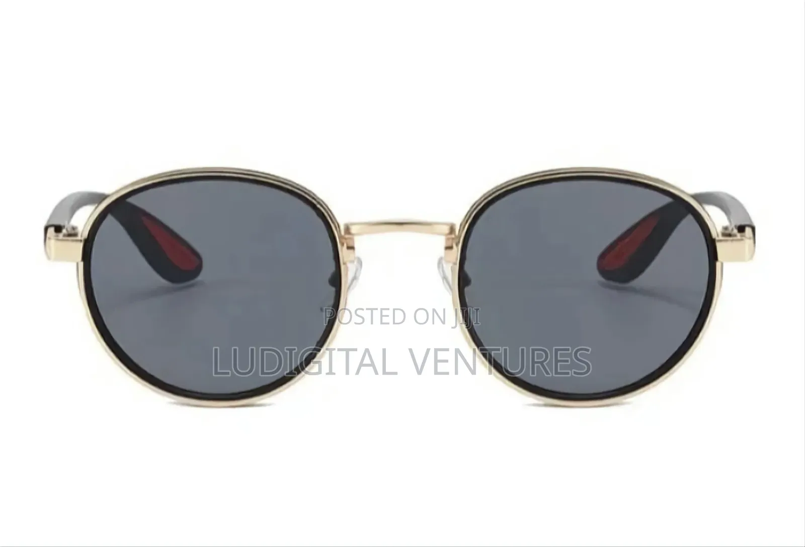Gold Frame Sun Glasses