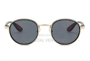 Gold Frame Sun Glasses