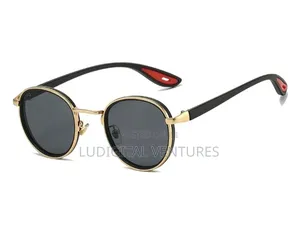 Gold Frame Sun Glasses