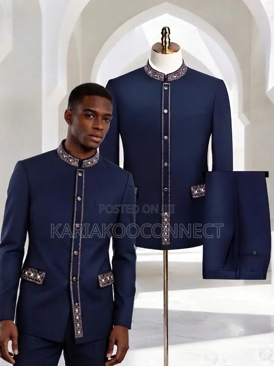 Mandarin Collar Suit