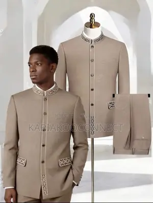 Mandarin Collar Suit