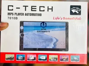 C-Tech Mp5 Car Radio Audio and Video Player for Automotive