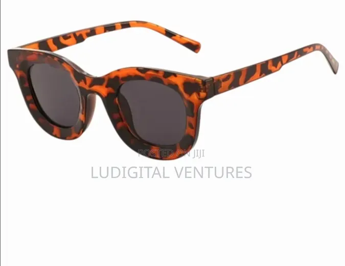 Leopard Print Dark Sun Glasses