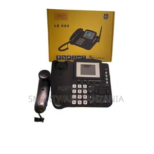 SQ Mobile LS 980 Dual SIM Corded Phone With FM Radio and Color Display