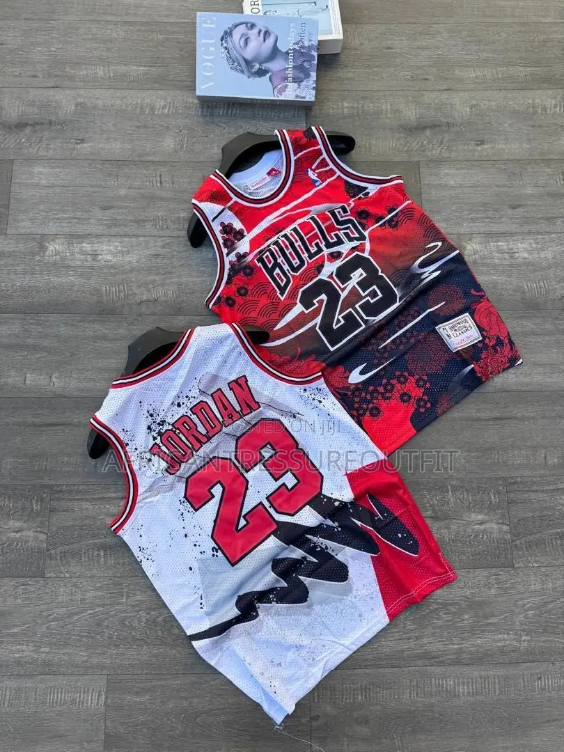 Nba Basketball Jersey Featuring a Prominent Bape X Mitchell