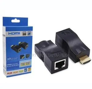 HDMI Extender Adapter, HDMI Male to RJ45 Female, 1080P Resolution