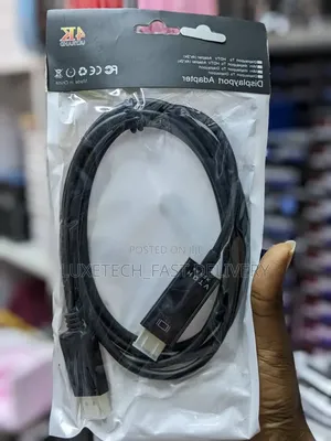 DisplayPort to HDMI Cable Ultra HD – PC to Monitor, TV and Projector