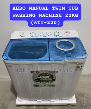 22kg,aero Twin Tube Washing Machine