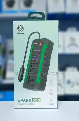 Green Lion Spark 300 Power Inverter With 2 AC Sockets and 4 USB Ports