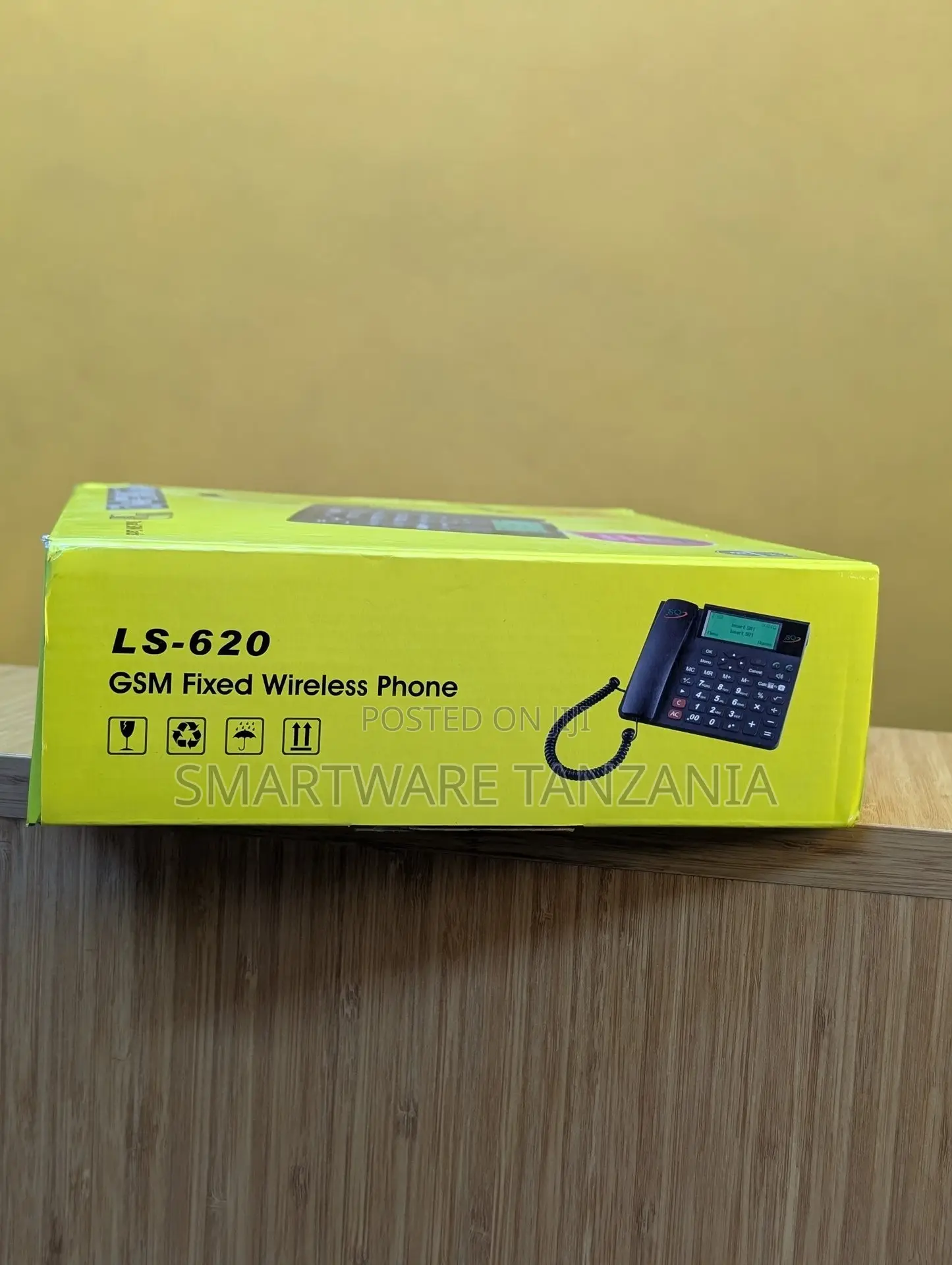 SQ Mobile LS-620 Dual SIM Corded Phone With FM Tuner and Calculator