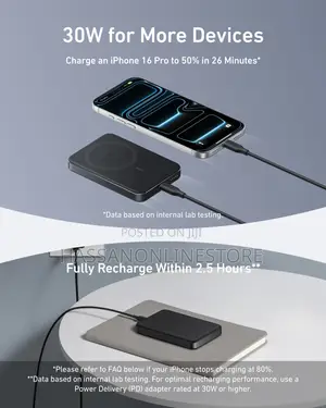 Anker MagGo Power Bank (10K, Slim) - A1664H11