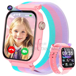 Phone Planet Smart Watch for Kids With 1.0" Rotating Camera, GPS, Pink
