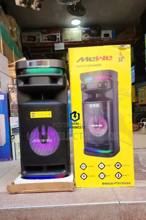 MEWE Portable PARTY SPEAKER Rechargeable With Mic Outdoor Biashara Etc