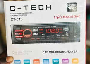 C -TECH Bluetooth Car RADIO AUDIO Multimedia Player