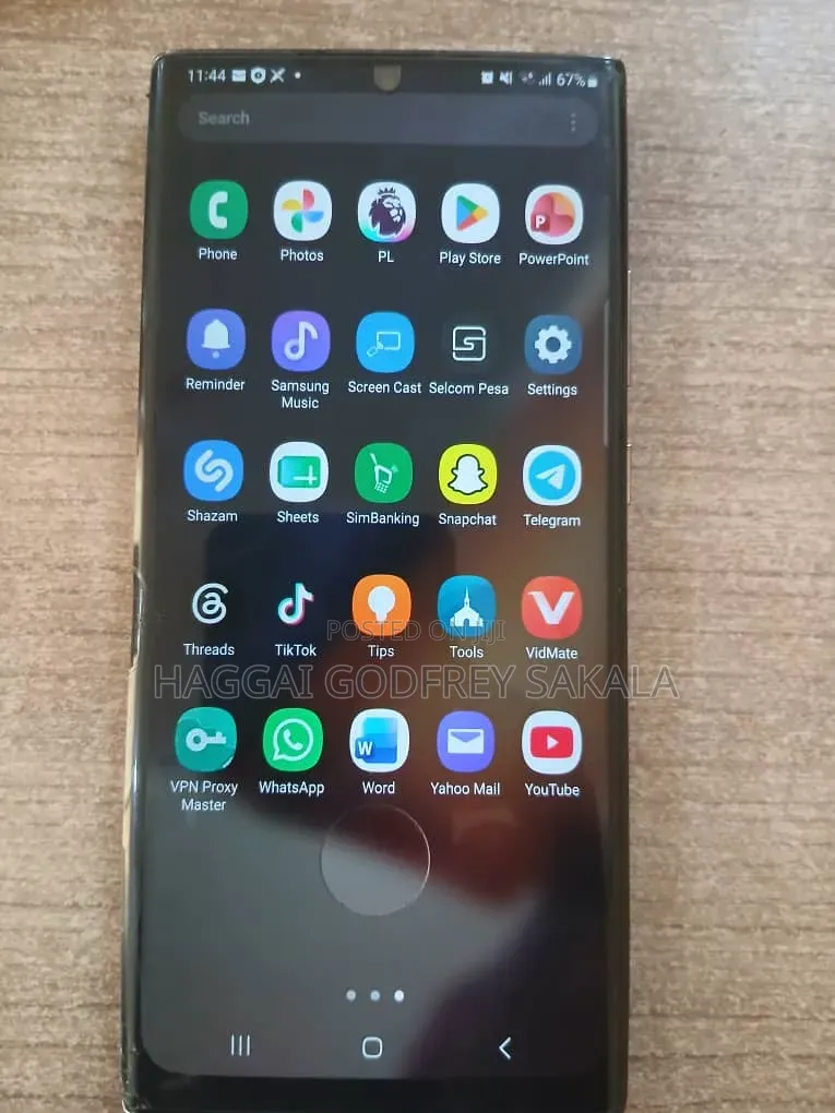 Samsung Galaxy Note 20 Ultra 5G 128 GB Black