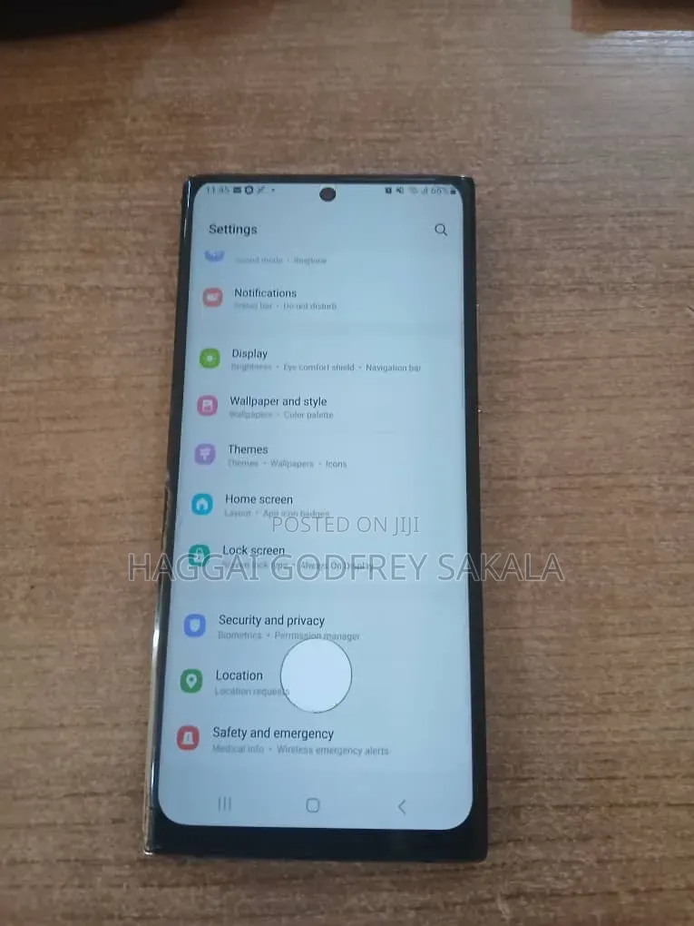 Samsung Galaxy Note 20 Ultra 5G 128 GB Black