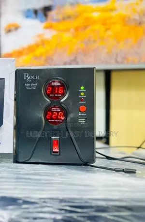 Roch Automatic Voltage Regulator 2000W – AVR Stabilizer Digital