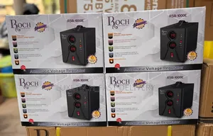 Roch Automatic Voltage Regulator 1000W –AVR Stabilizer Digital Display