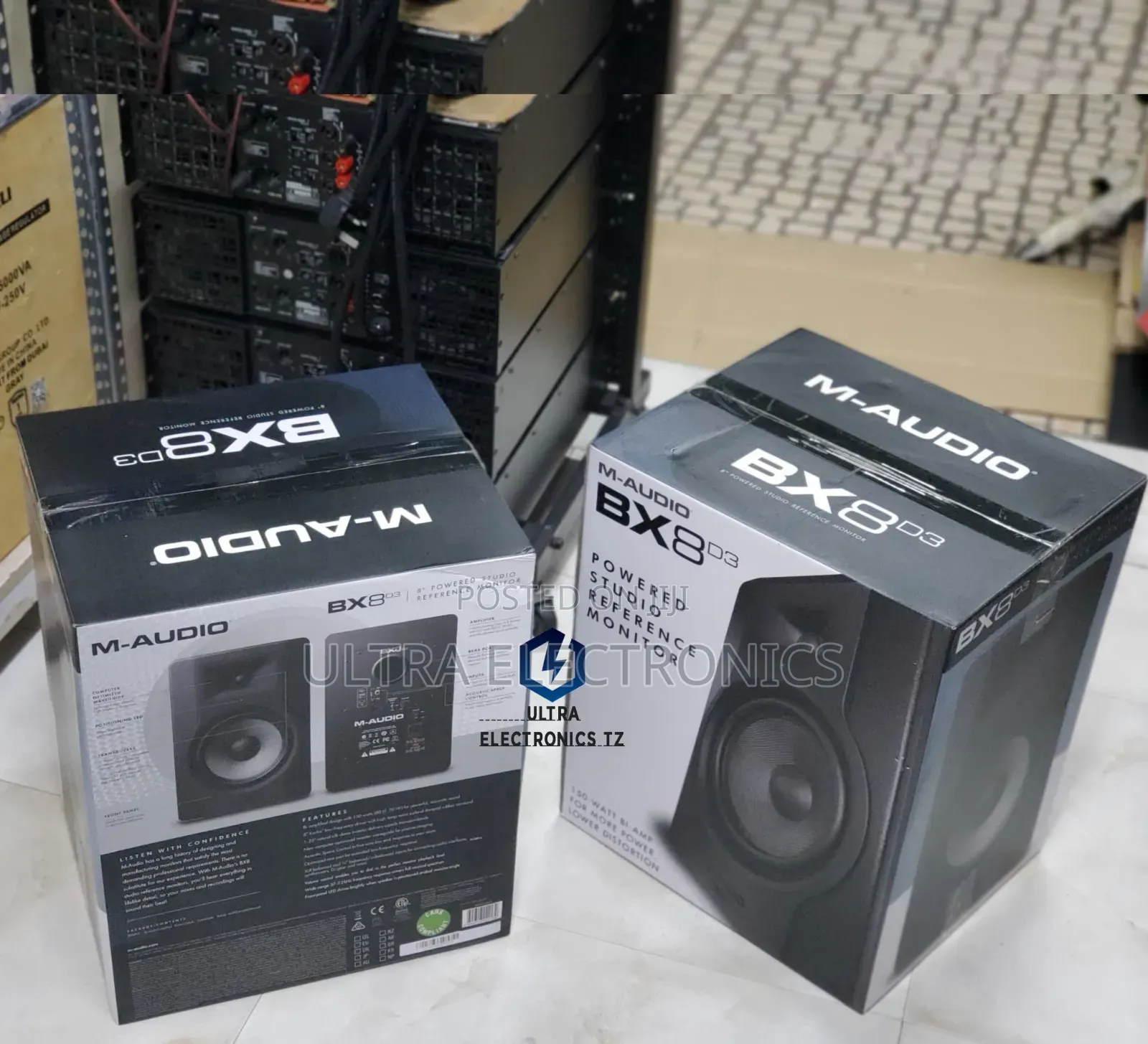 M-Audio BX8 D3 Studio Reference Monitors Designed