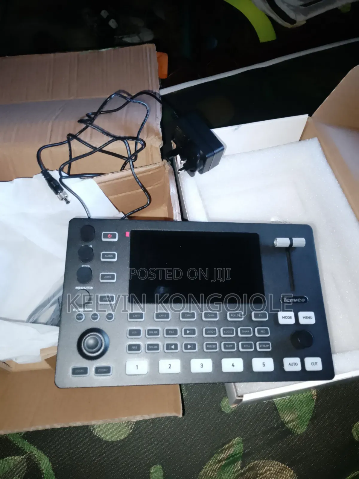 Video Switcher With Record and Live Stream Option