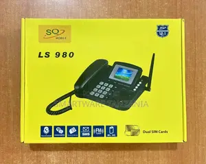 SQ Mobile LS 980 Dual SIM Corded Phone With FM Tuner and Display
