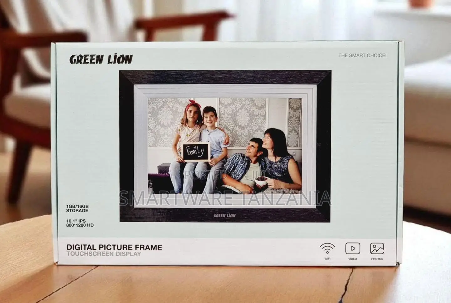 Green Lion Digital Picture Frame 10.1 Inch IPS Touchscreen 800x1280 HD