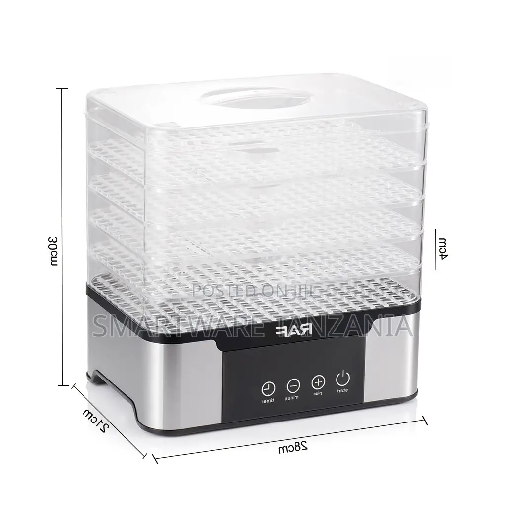 RAF Dried Fruit Machine 350W With Five Tray, Adjustable Temperature
