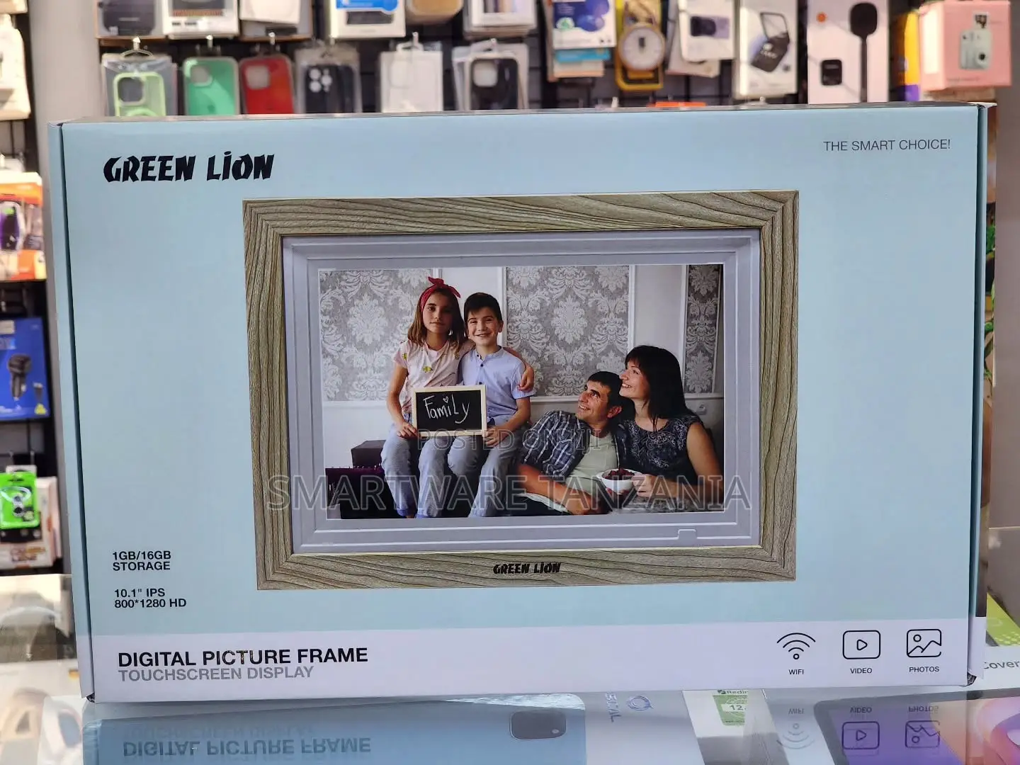 Green Lion Digital Picture Frame 10.1 Inch IPS Touchscreen 800x1280 HD