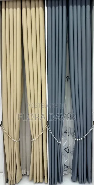 Pazia Nzito Za Cotton Za Madirisha. Ninapatikana Dodoma Mipango